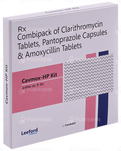 Cavmox Hp Kit 4 Tablet And 2 Capsule